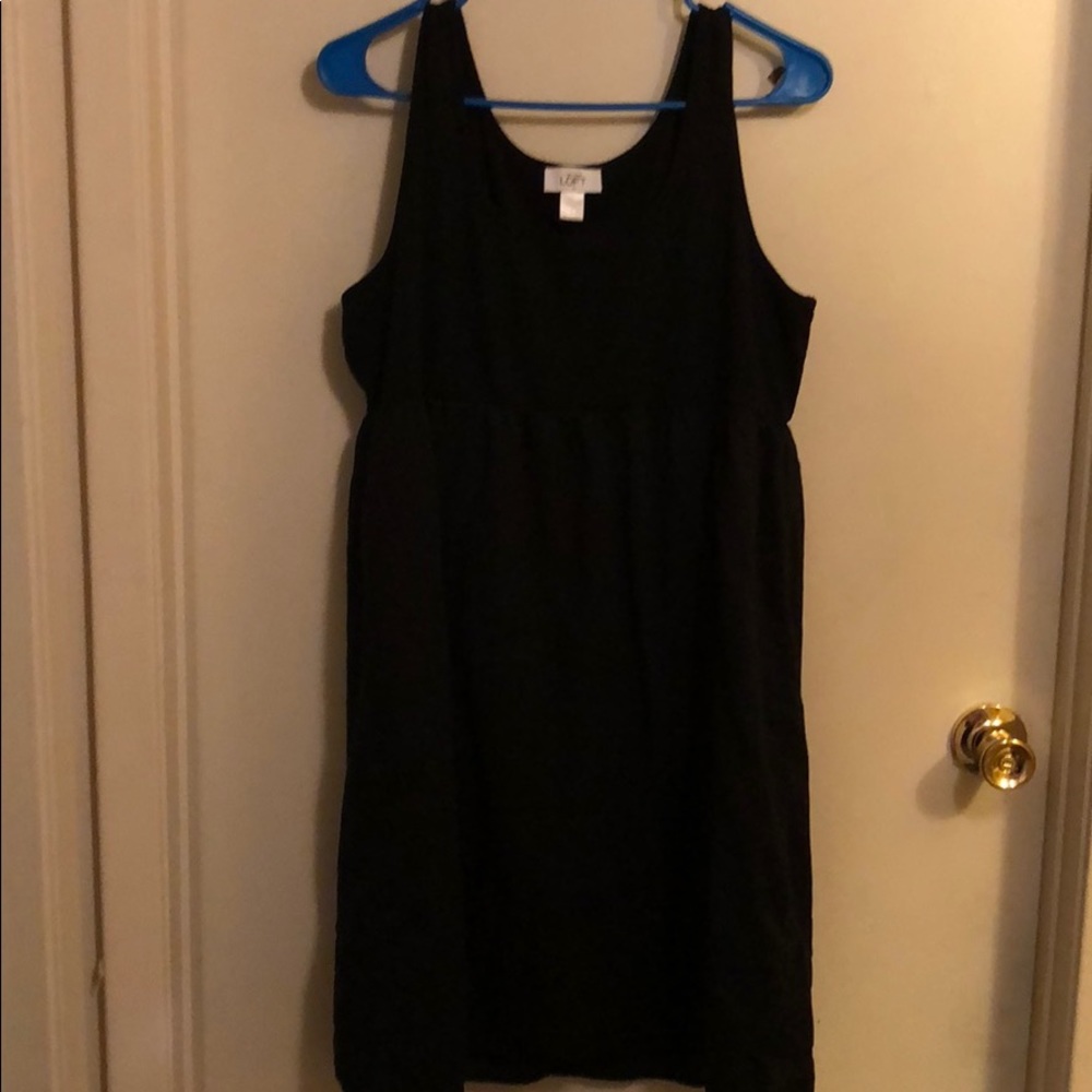 Ann Taylor loft black dress